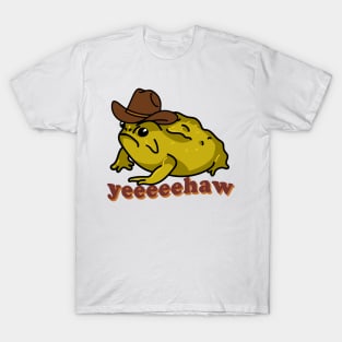 Yeehaw Frog T-Shirt